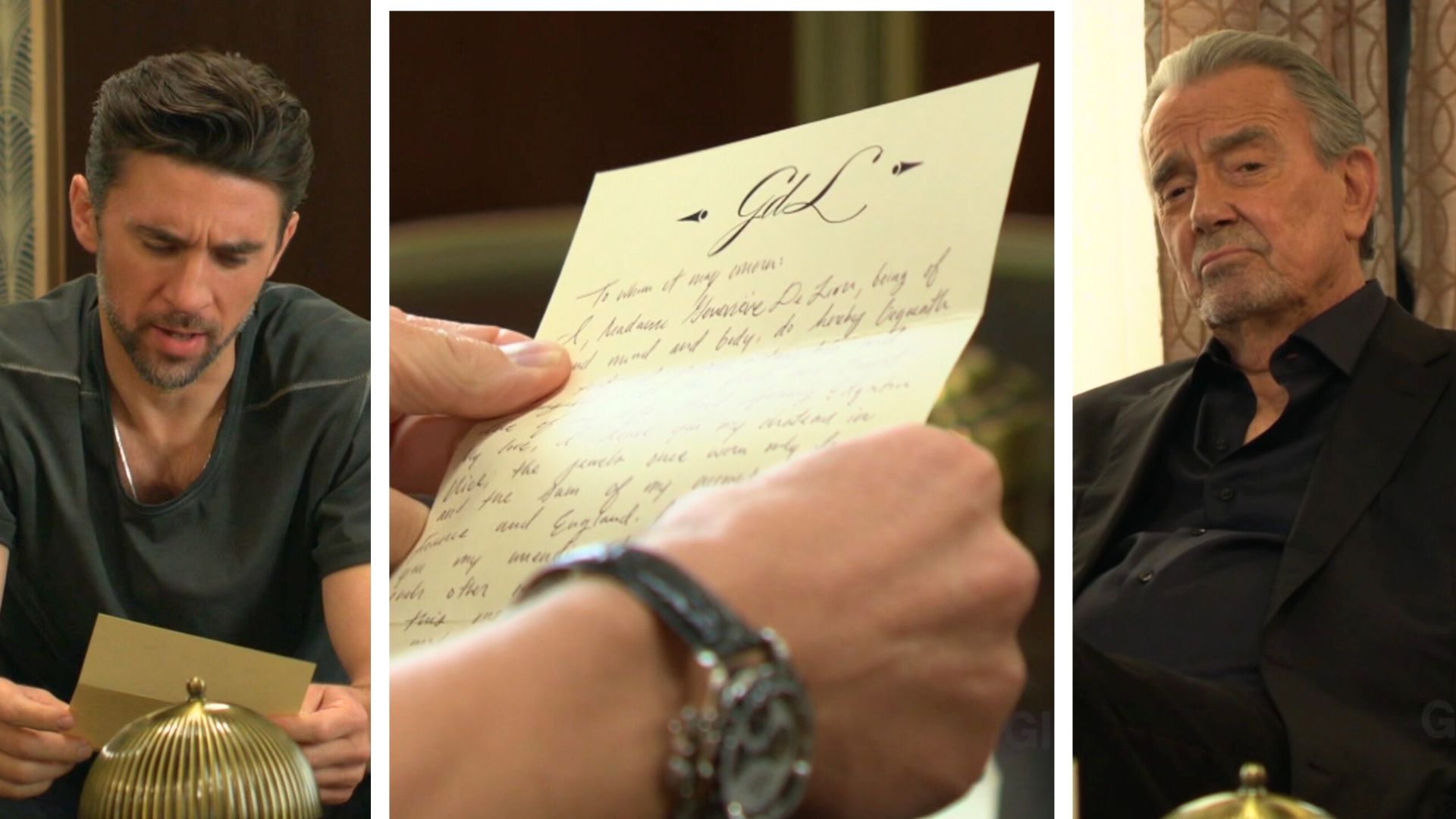 Victor gives Cane something to think about on The Young and the Restless | Image: CBS