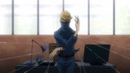 Best Jeanist showcasing his quirk (Image Source: Studio Bones)