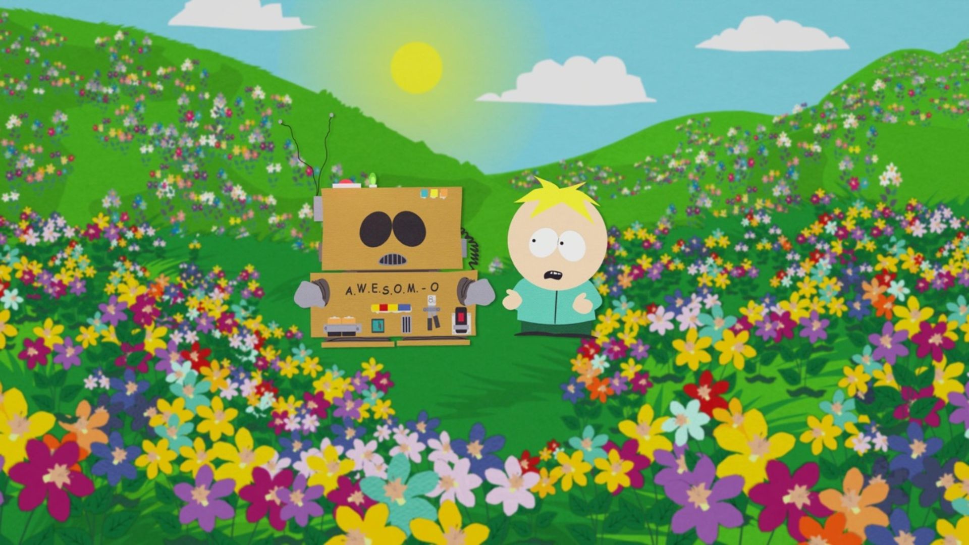 &ldquo;AWESOM-O&rdquo; (Image via Apple TV)