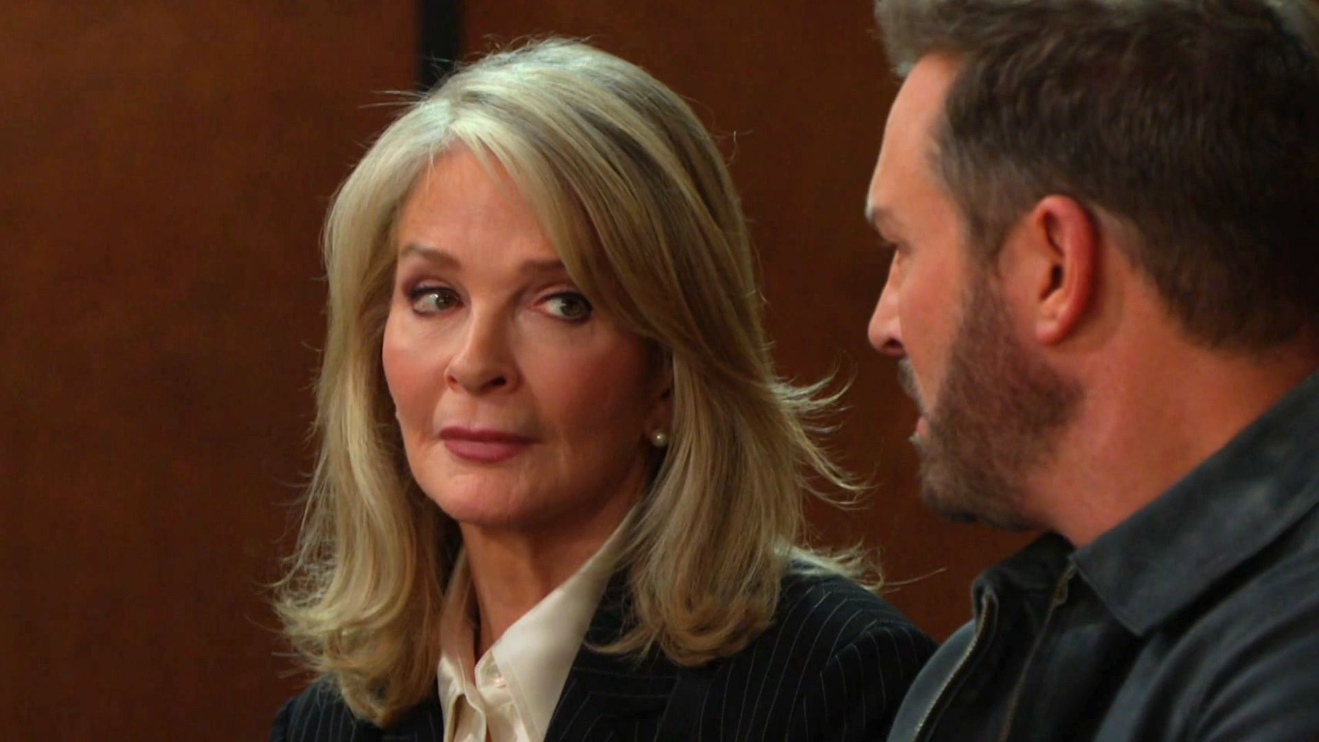 Marlena realizes she will have to testify at Johnny&#039;s trial | Image: Peacock