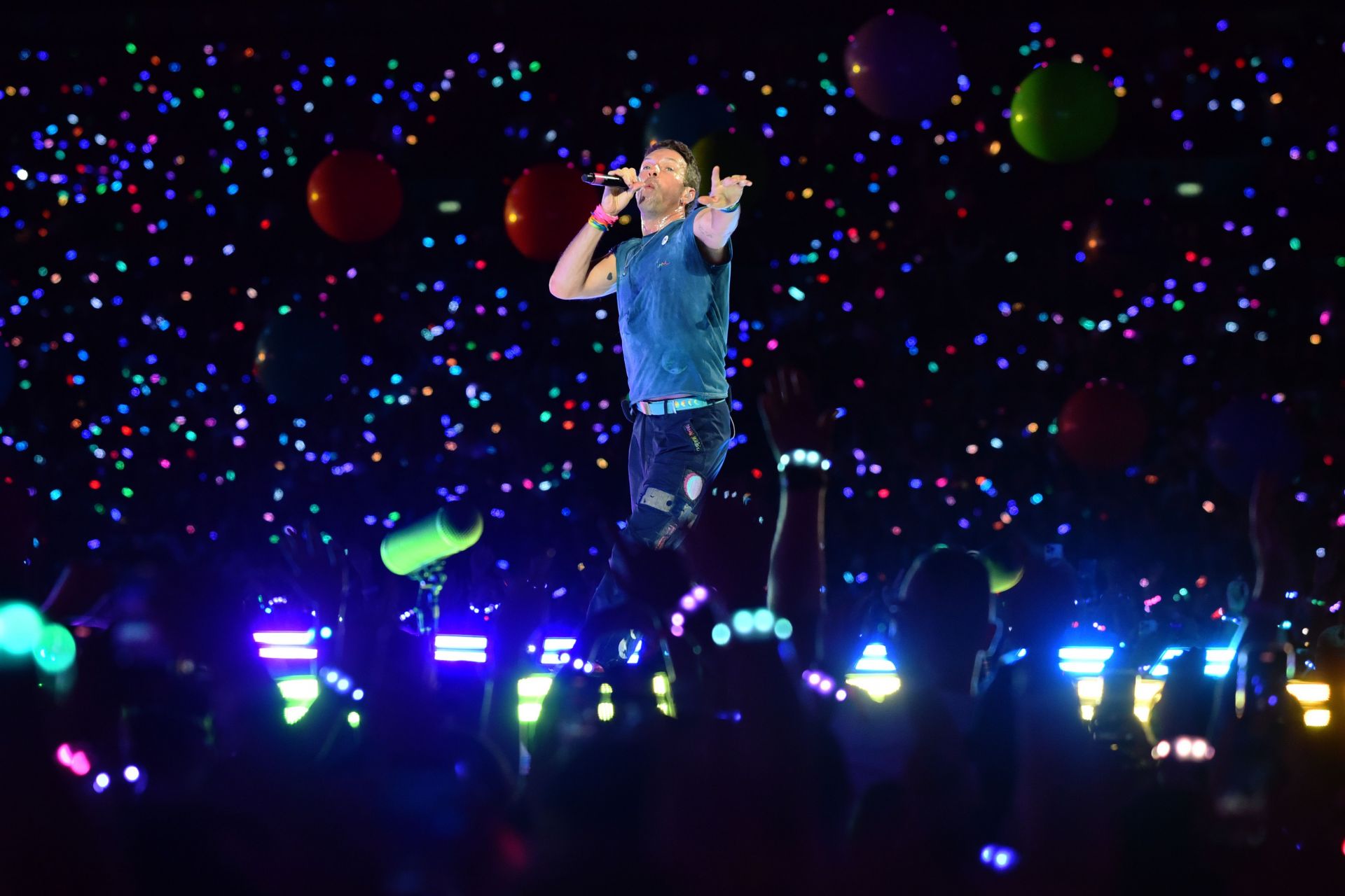 Coldplay Perform At Wembley Stadium - Source: Getty