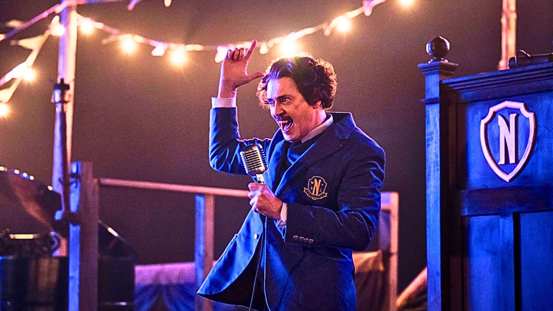 Steve Buscemi in Wednesday (Image via Netflix)