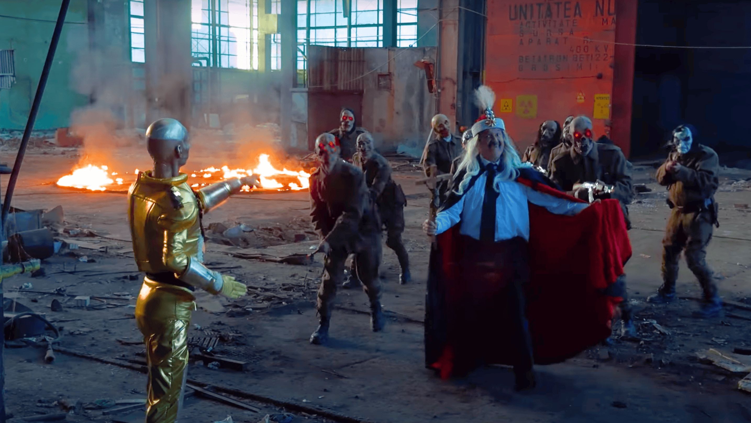 A still from Radu Jude&rsquo;s upcoming Dracula movie (Image via Youtube/SagaFilm)