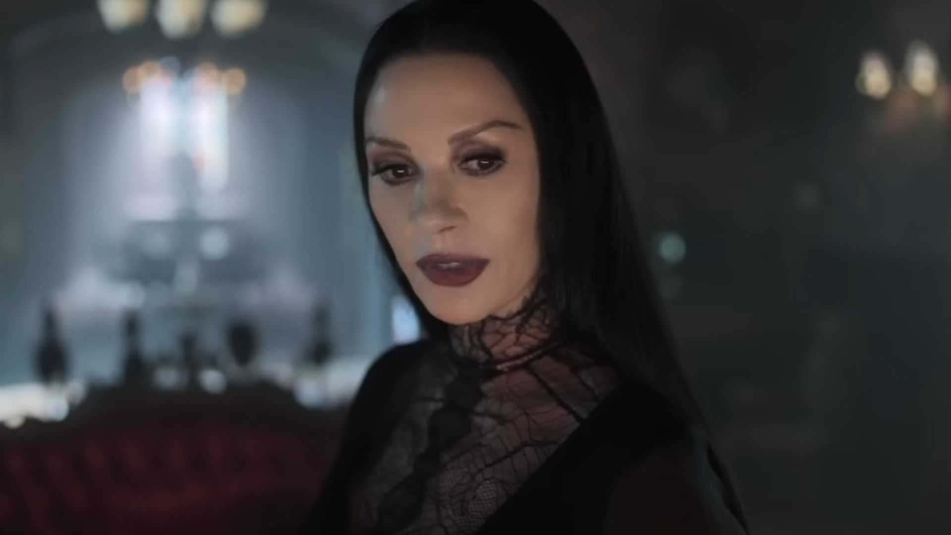 Morticia Addams in Wednesday Season 2 | Image via: MGM Television