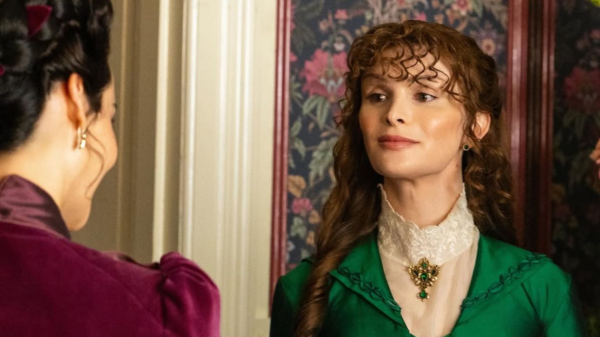 Who is Miss Bloomingdale in The Buccaneers? (Image via Apple TV+)