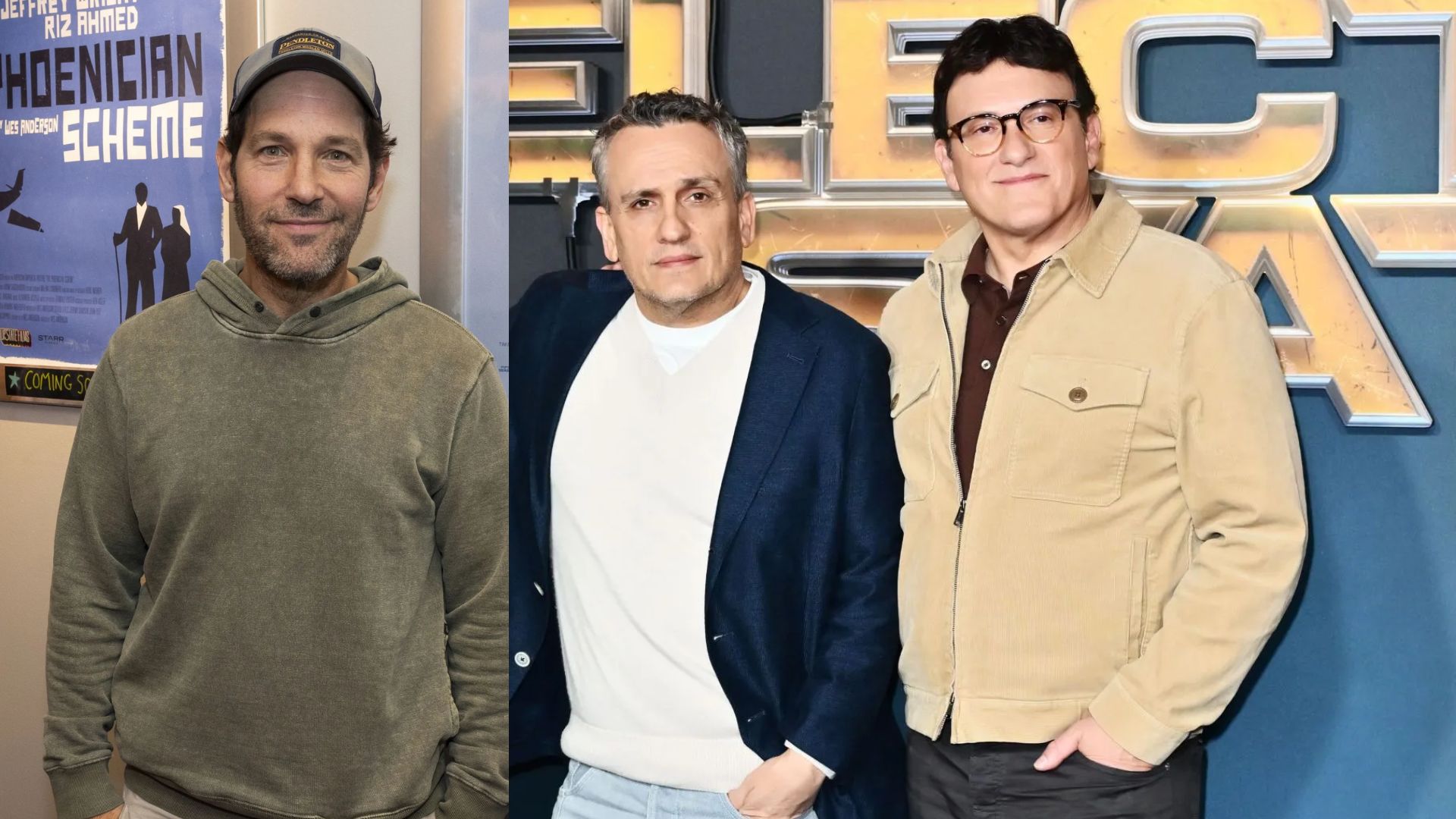Paul Rudd, Joe Russo, Anthony Russo 