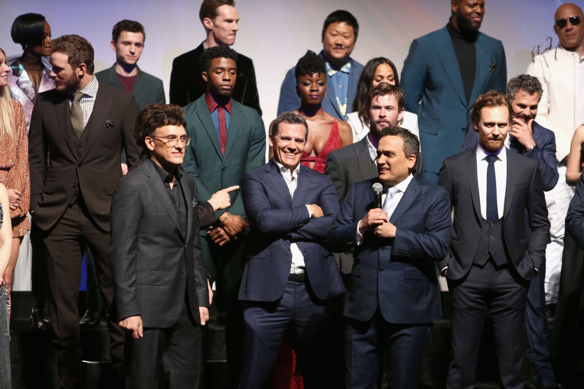 Josh Brolin at the Los Angeles Global Premiere for Marvel Studios&#039; &quot;Avengers: Infinity War&quot; - Source: Getty