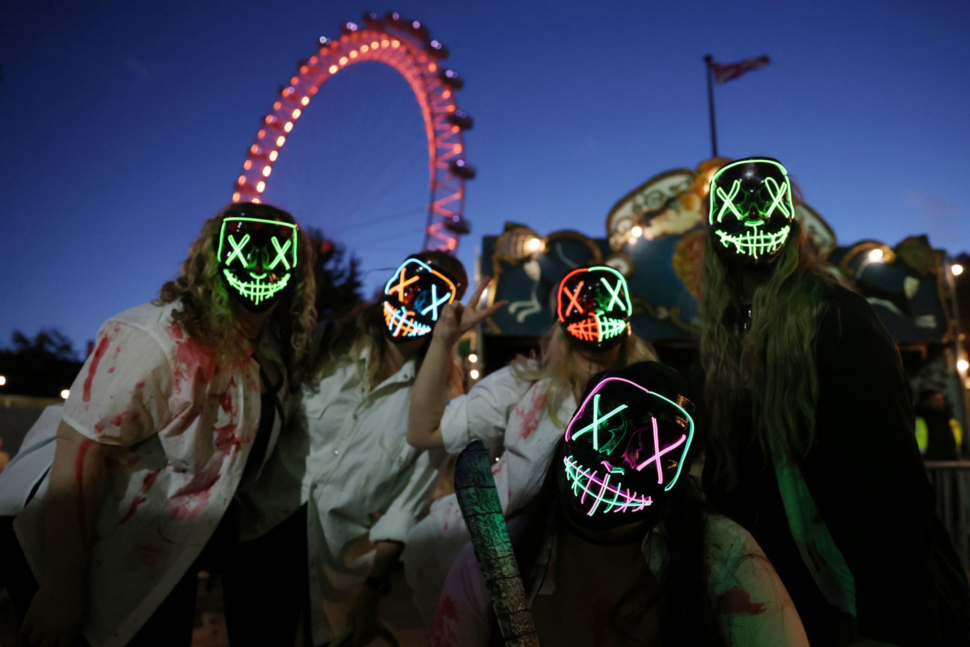 Halloween Festivities In London - Source: Getty