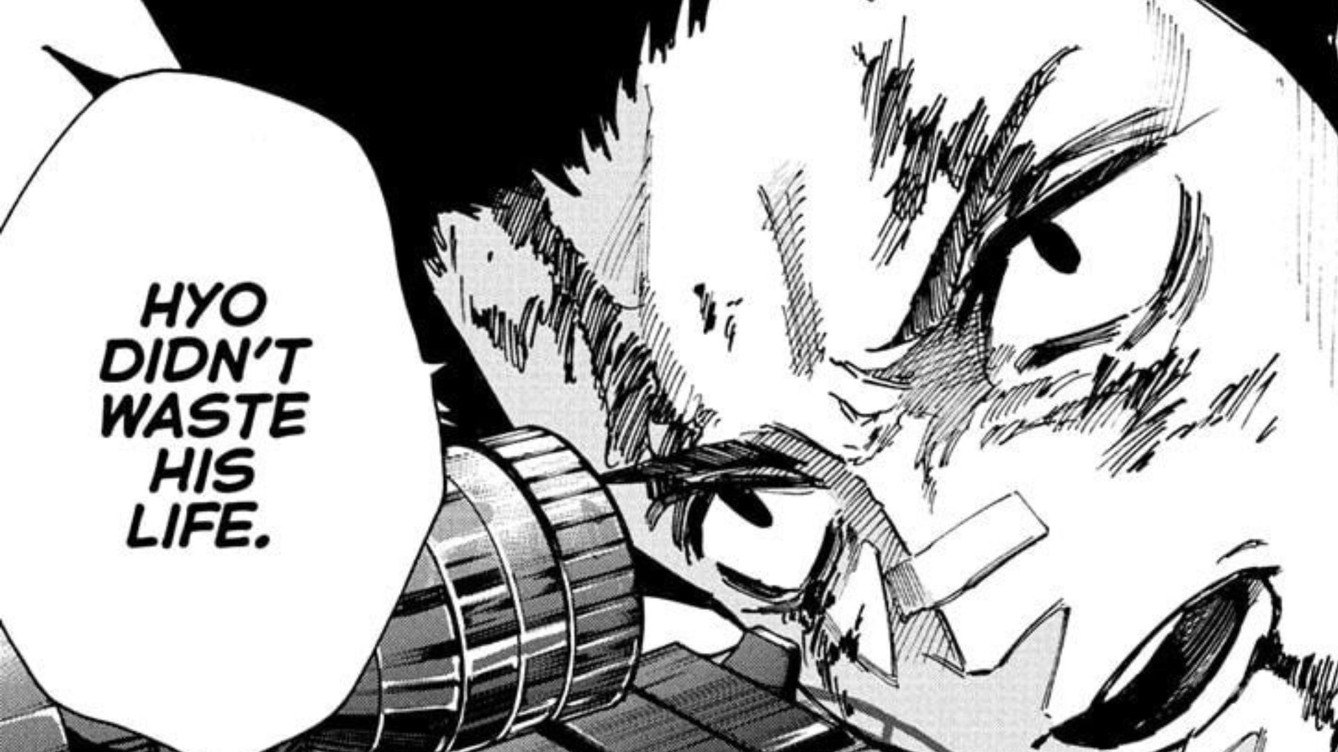 Heisuke as seen in the manga 