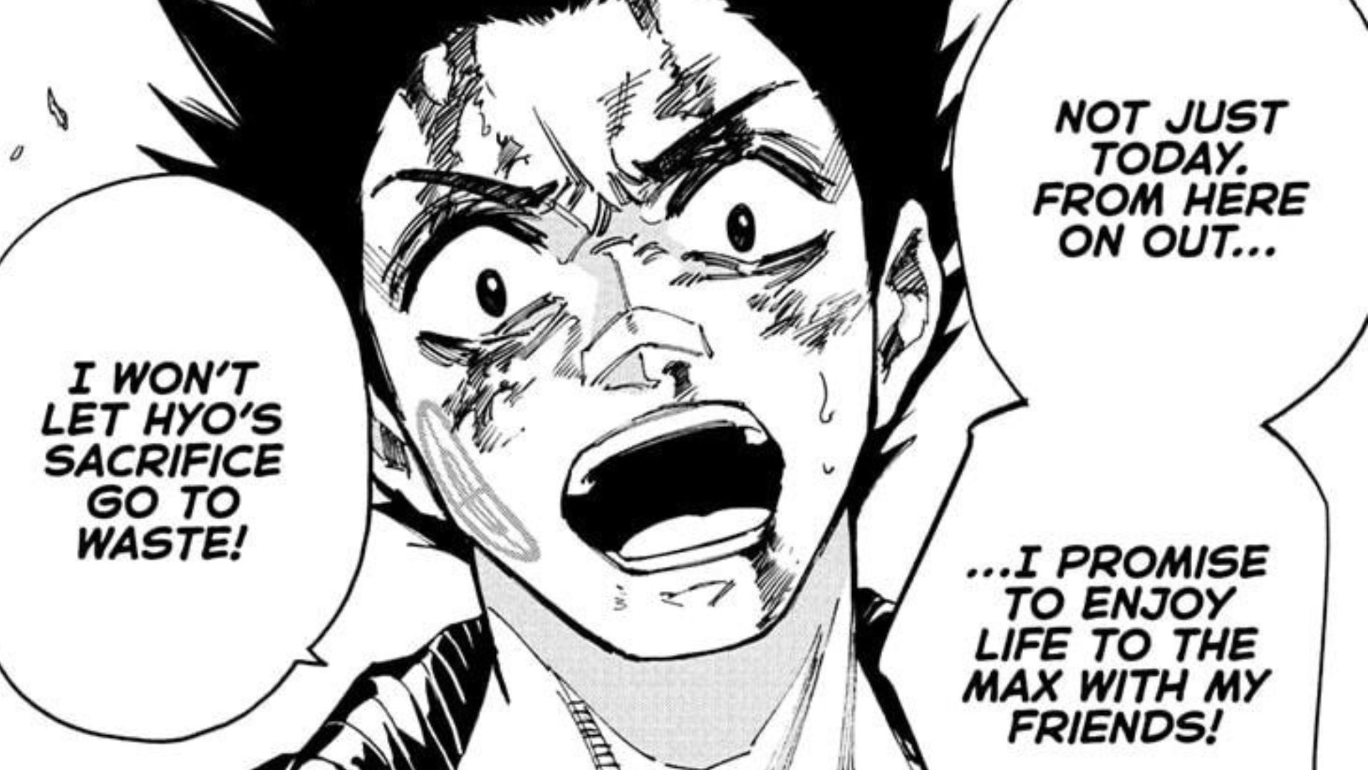 Kumanomi as seen in the manga (Image credit: Shueisha)