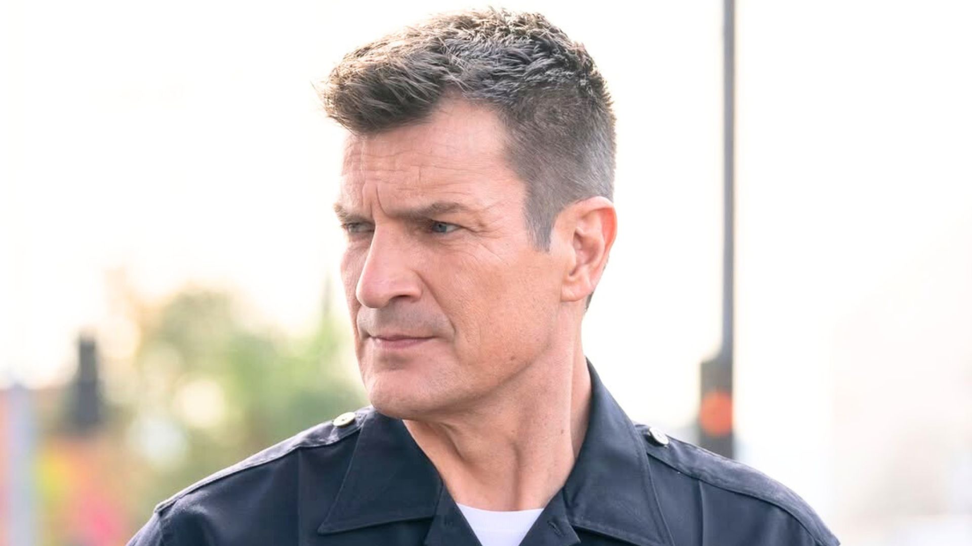Nathan Fillion in The Rookie | Image via Instagram: therookieabc