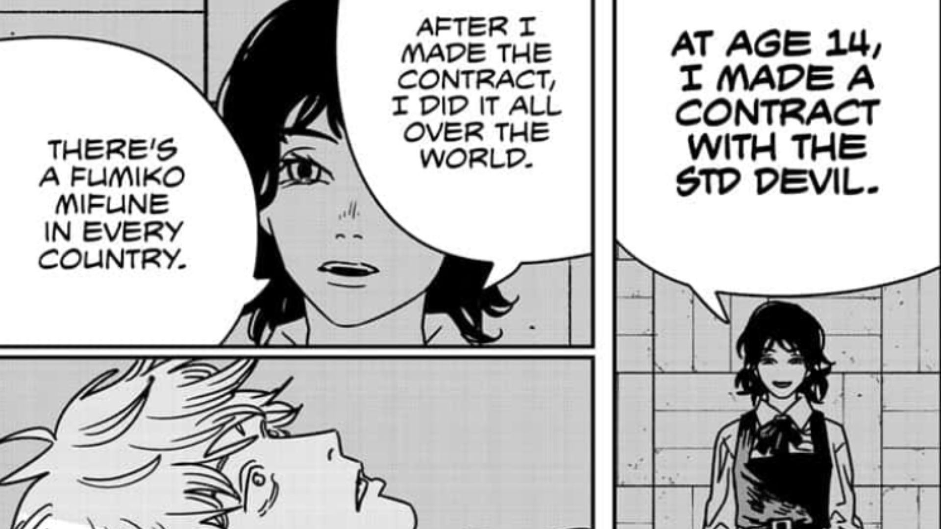 Denji and Fumiko as seen in anime (Image credit: Shueisha)