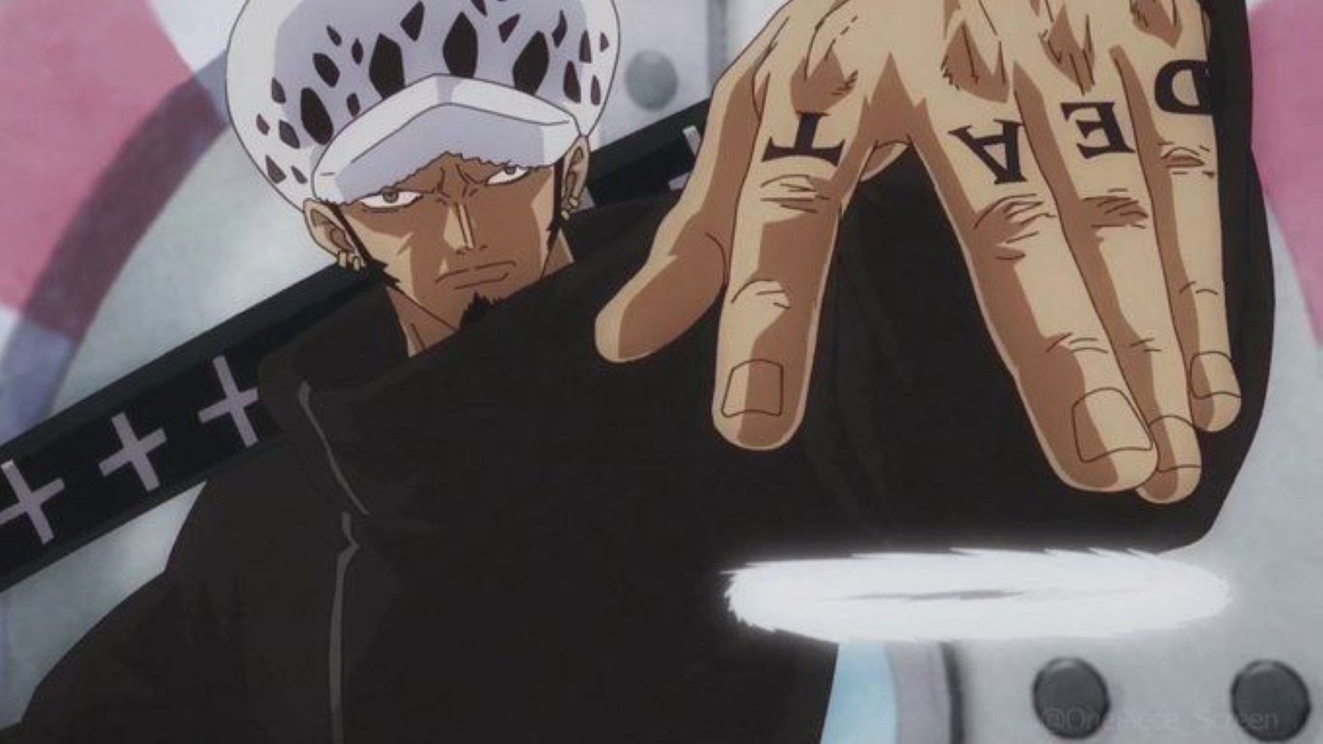 Trafalgar D. Law, as seen in the anime (Image Credit: Toei Animation)