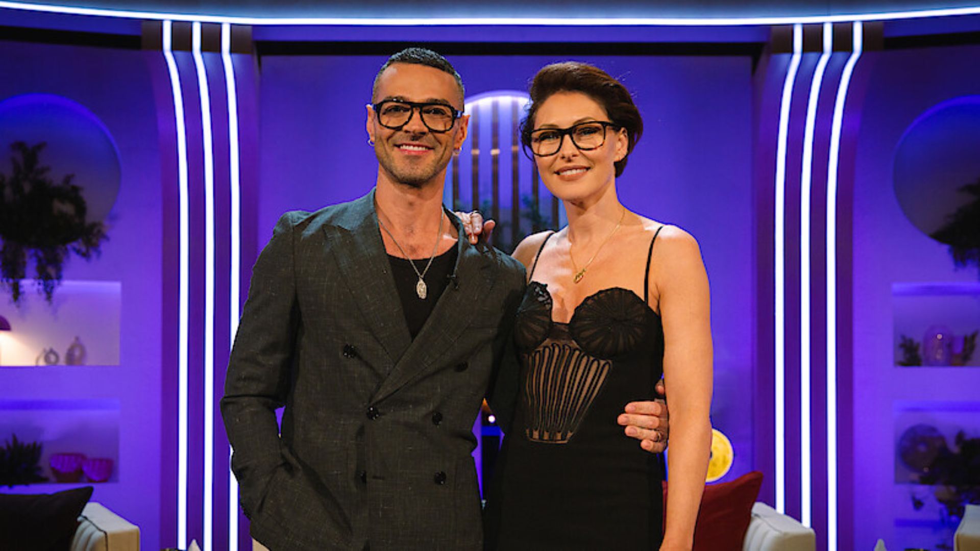 Matt and Emma Willis - Host of Love is Blind: UK Season 2 reunion | Image via Netflix/ Tudum