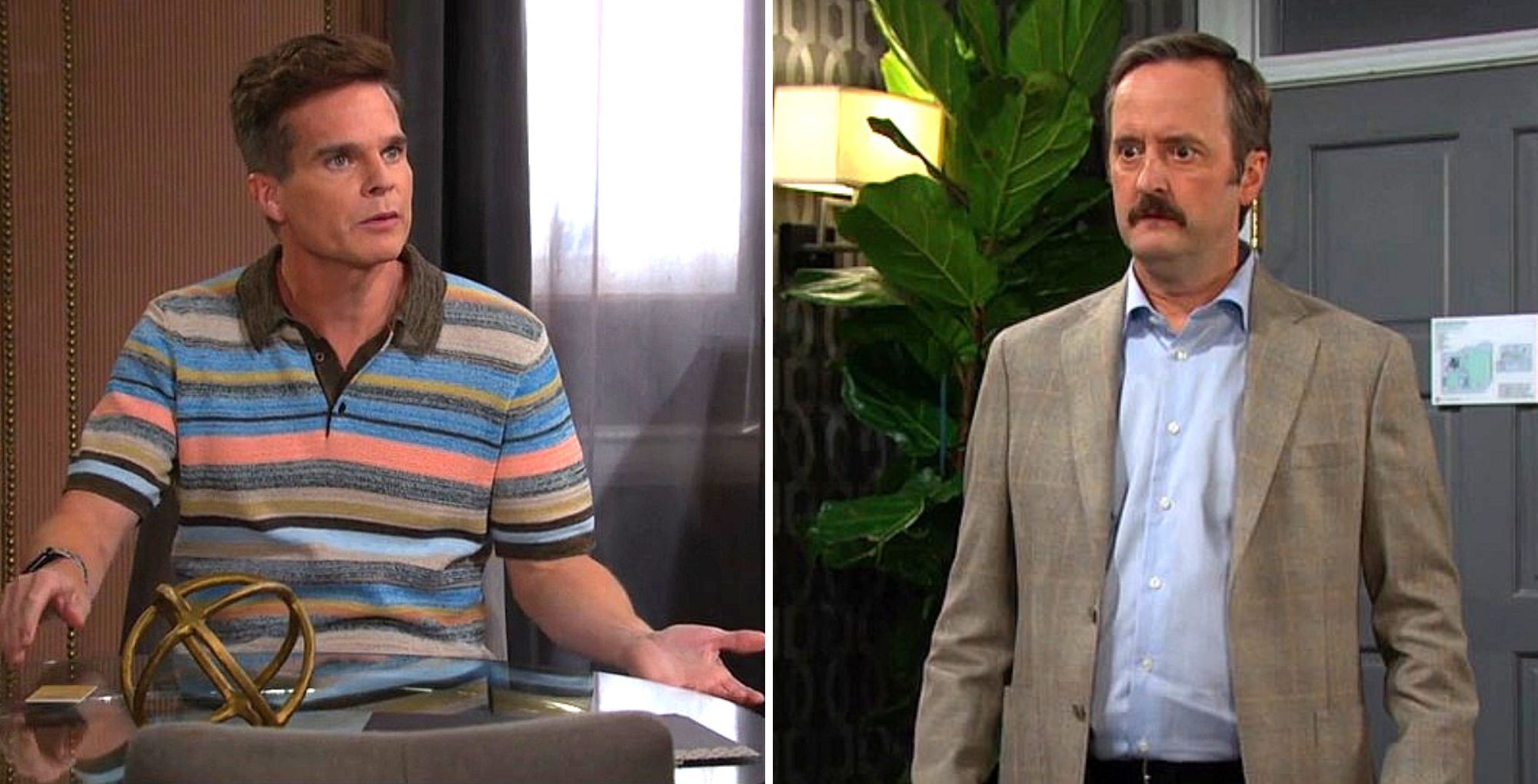 Days of Our Lives&#039; Leo and Adam. | Image Source: Peacock