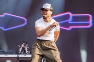Chance the rapper at 2025 Lollapalooza Festival - Source: Getty