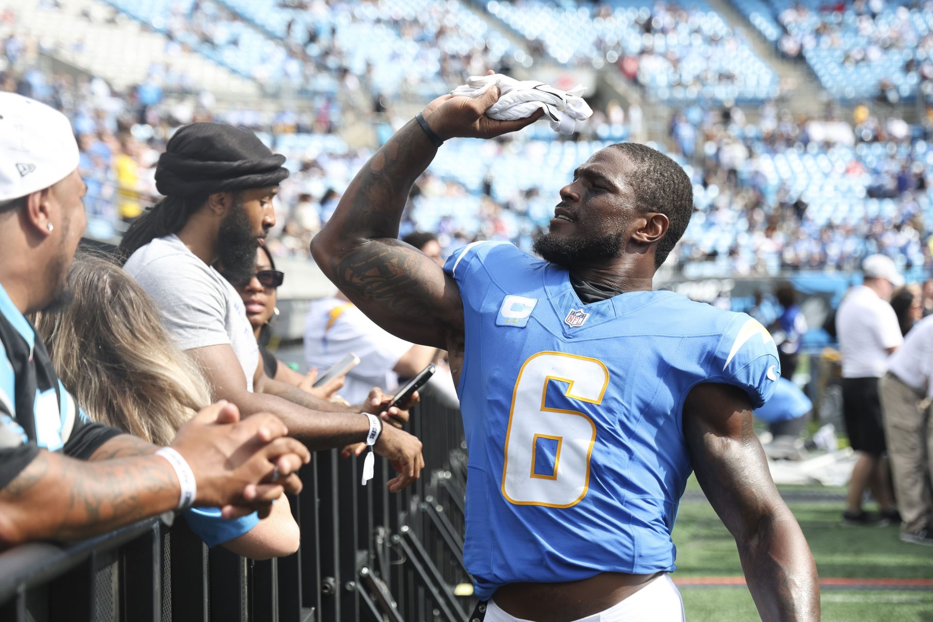 Los Angeles Chargers v Carolina Panthers - Source: Getty