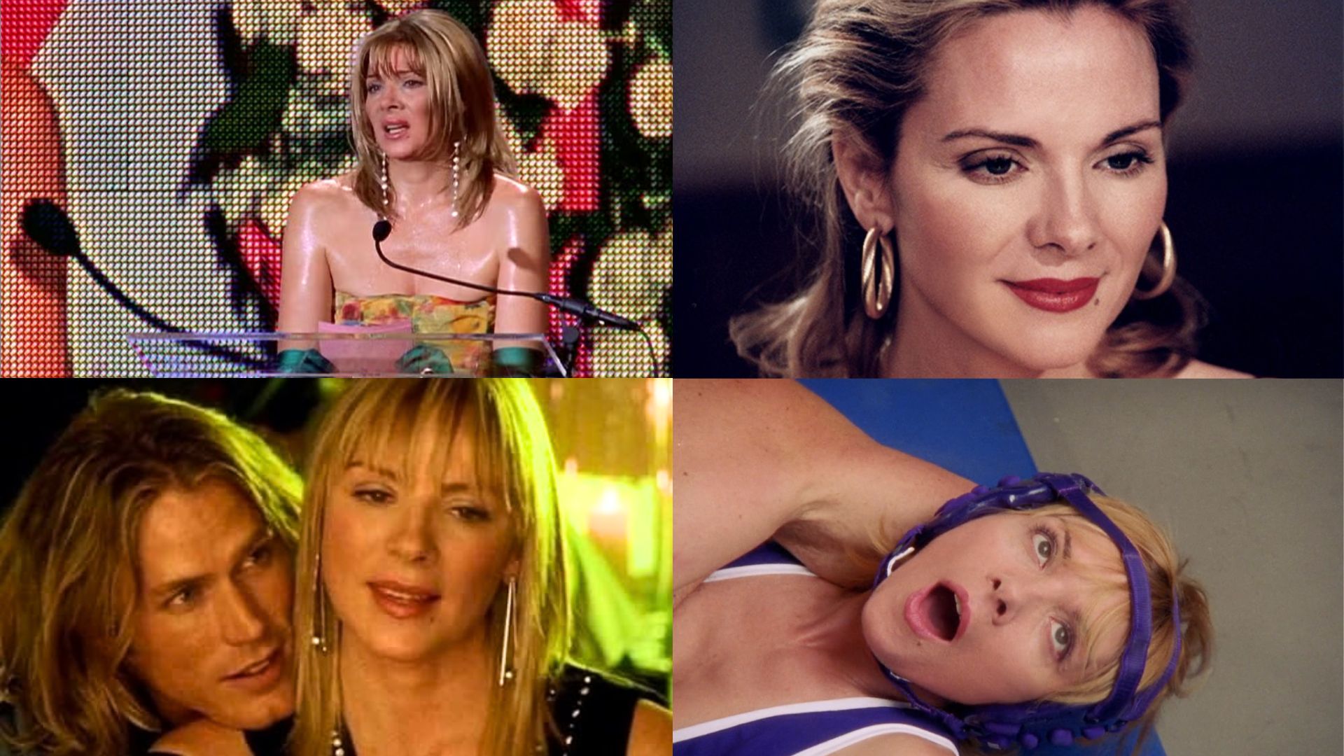 Kim Cattrall scenes from Sex and the City | Images via HBO