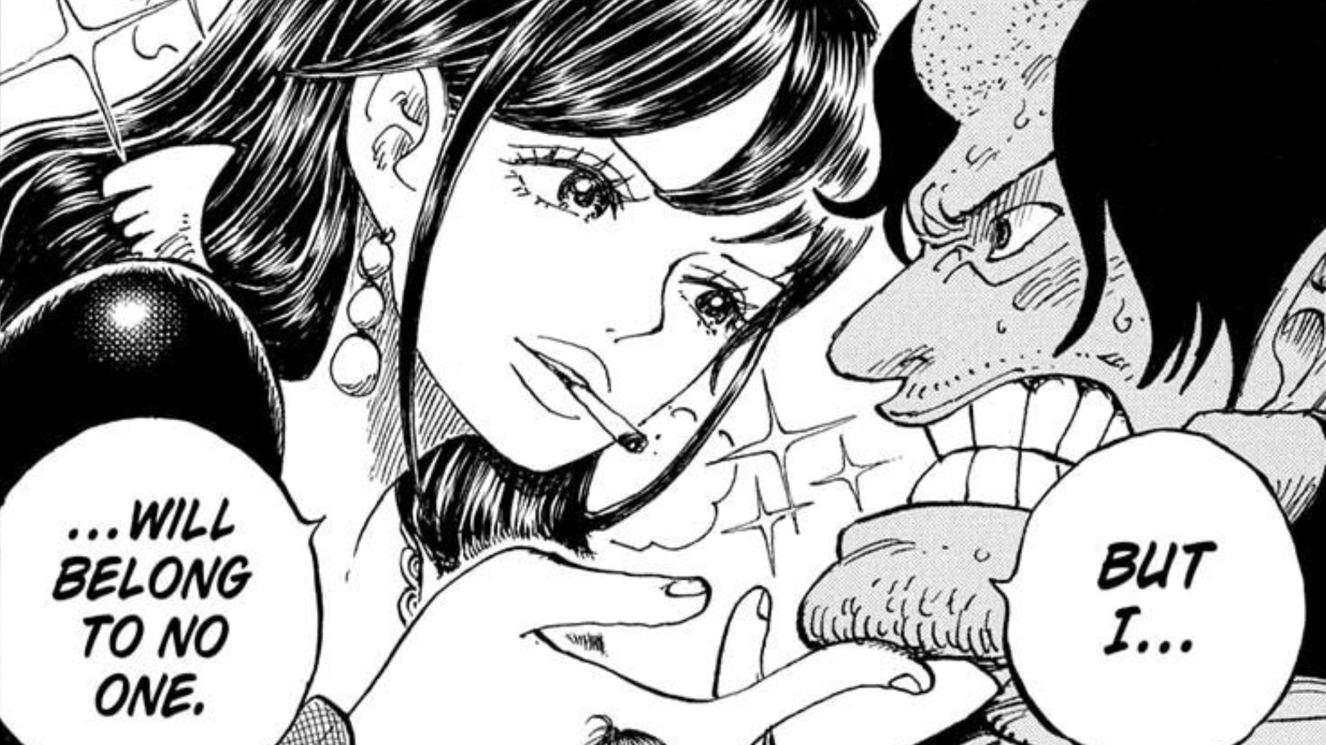 Shakky and Roger as seen in the manga (Image credit: Shueisha)