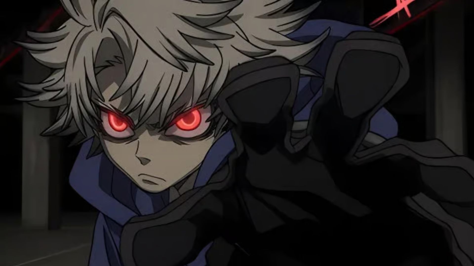 Rudo being serious as seen in anime