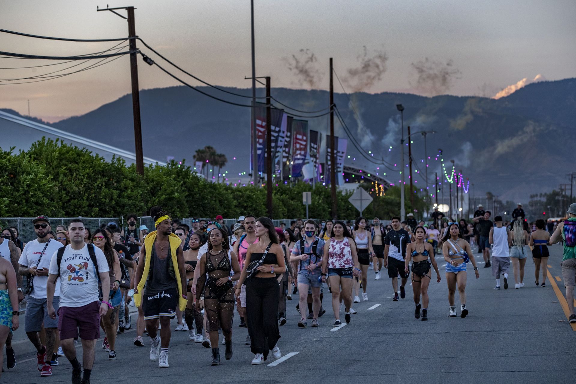 Hard Summer music festival in San Bernardino, CA. - Source: Getty