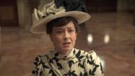 Carrie Coon as Bertha Russell in The Gilded Age (Image via HBO)