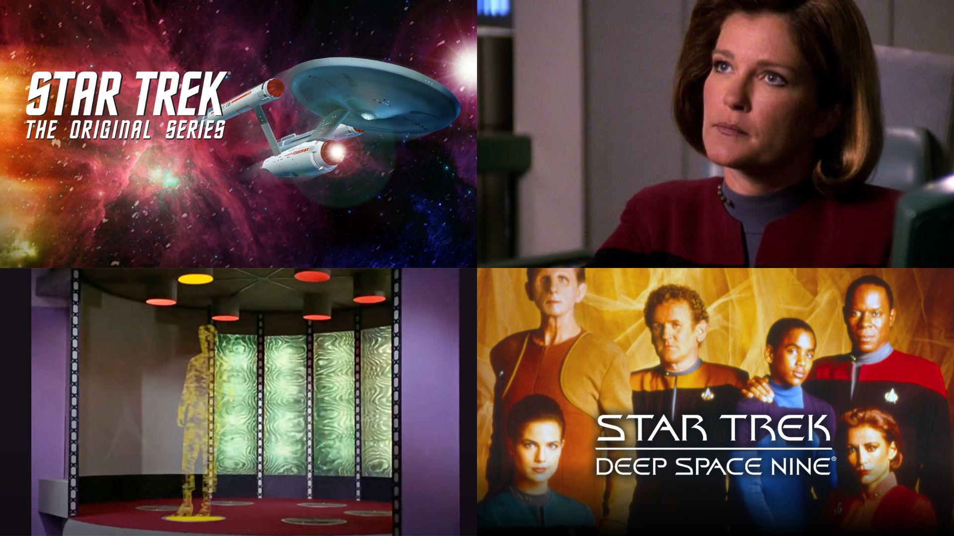Star Trek Shows, characters and innovations | Images via Netflix and Prime Video