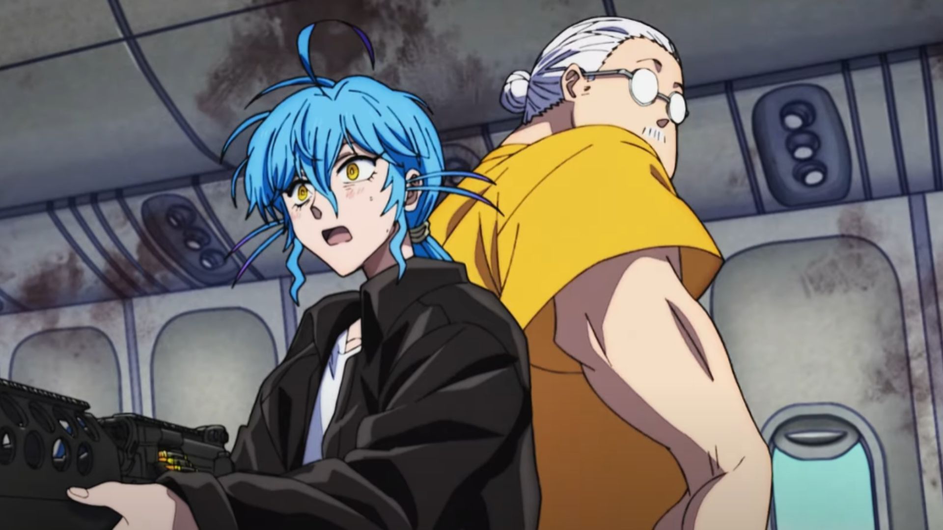 Akira and Taro Sakamoto, as seen in one frame (Image Source: TMS Entertainment)