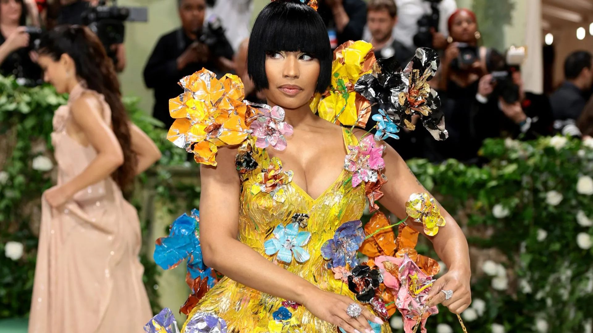 Nicki Minaj (Getty via Soap Central CMS - Resized on Canva)