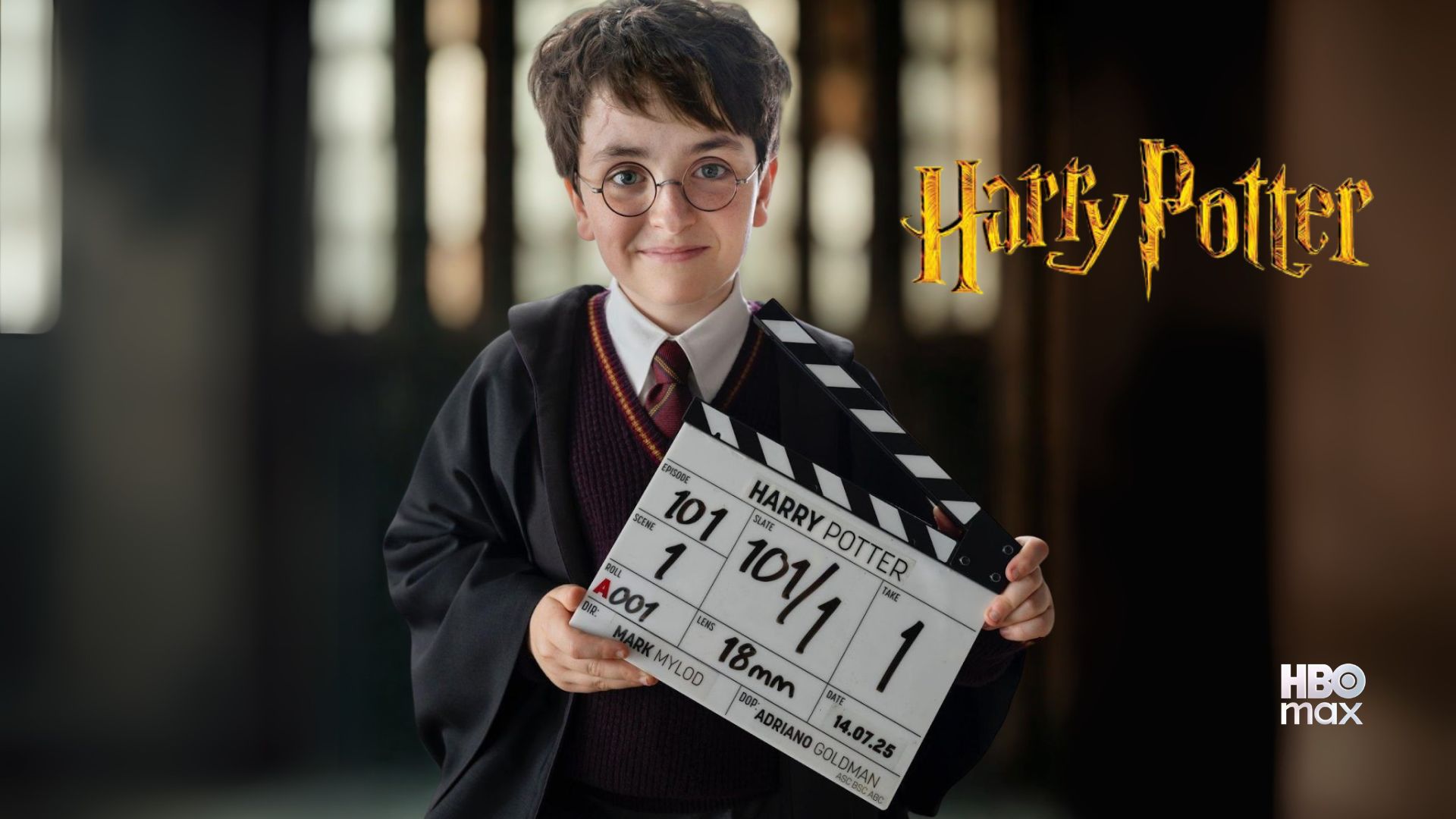 Dominic McLaughlin as Harry Potter | Image via HBO Max