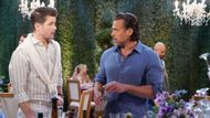 Kyle (Michael Mealor), Nick (Joshua Morrow), and their sons may continue the Abbott/Newman war on The Young and the Restless | Image: JPI