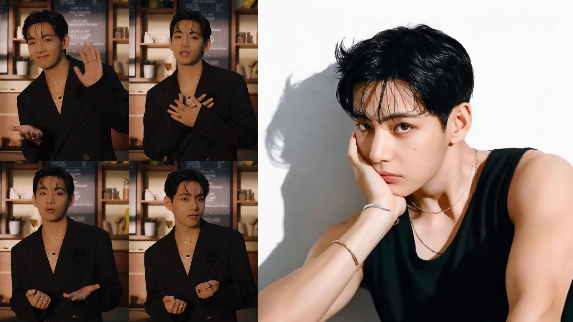 BTS&rsquo; Taehyung&rsquo;s looks as he presents Compose Coffee new menu in latest video