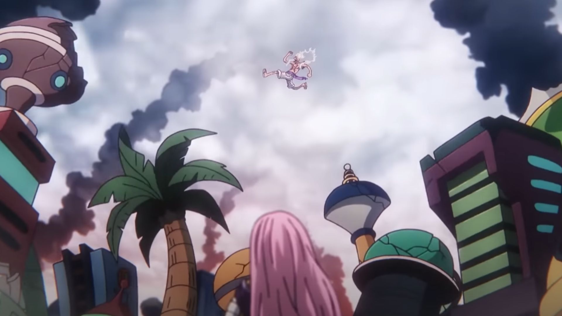 Vegapunk tells Bonney that Luffy is the Sun God Nika (Image Source: Toei Animation)