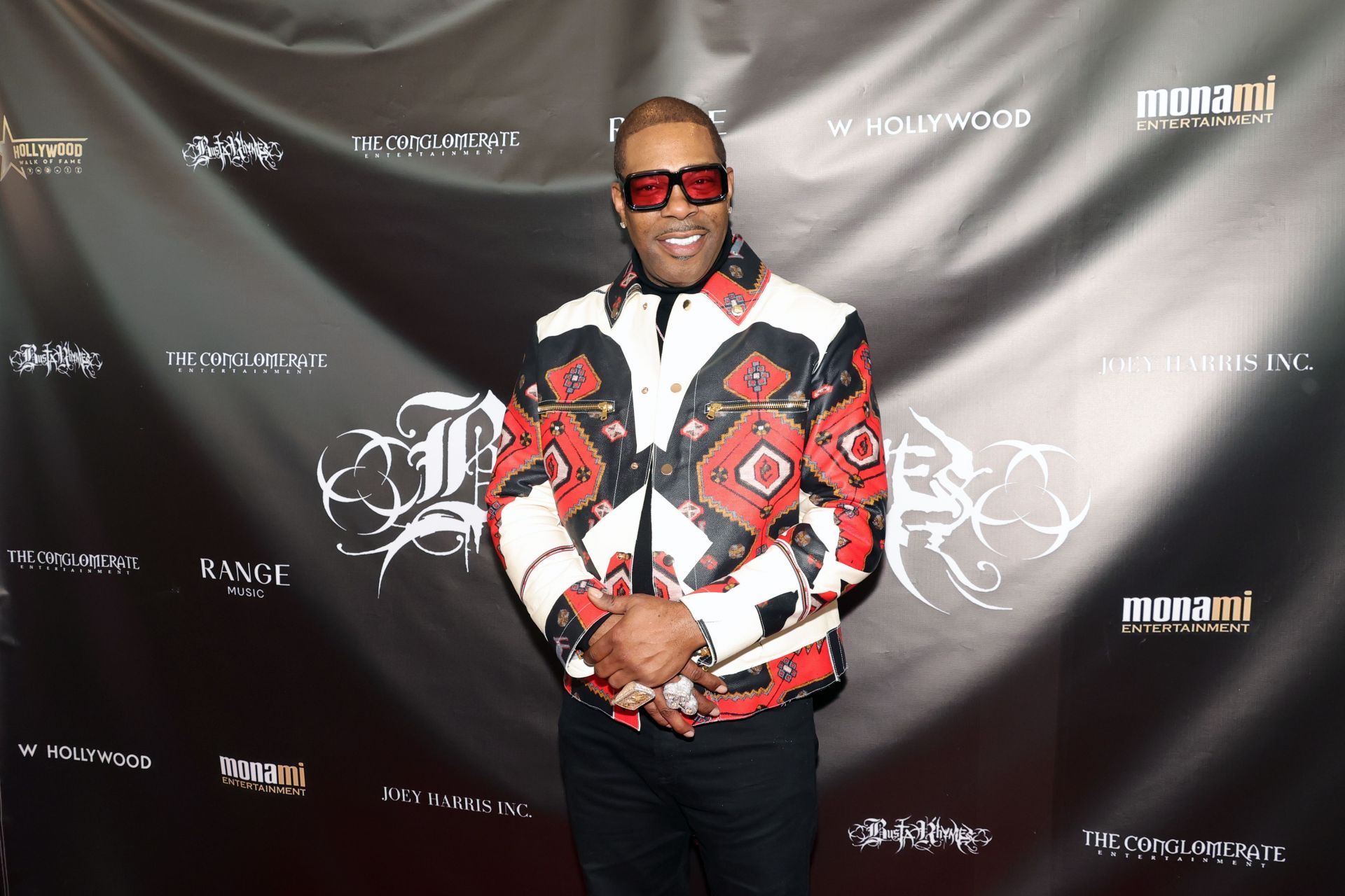 Post Reception For Busta Rhymes