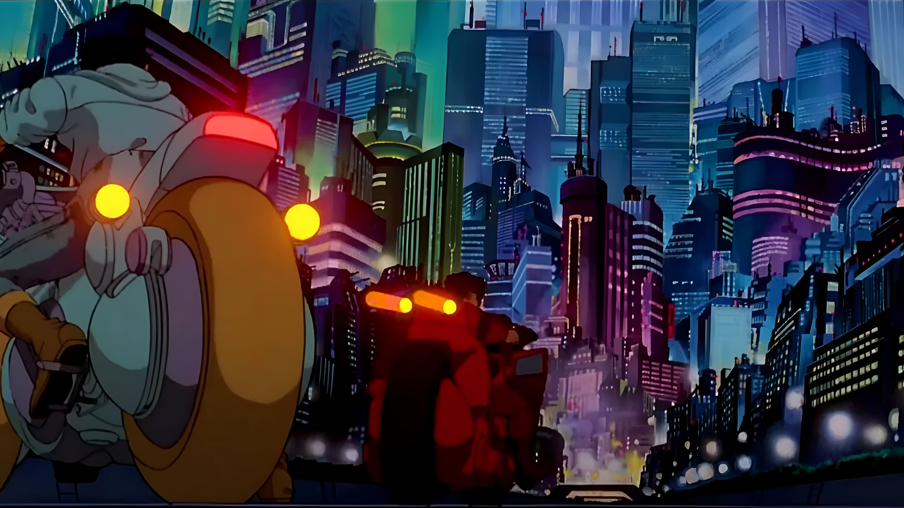 City night drive in Akira 