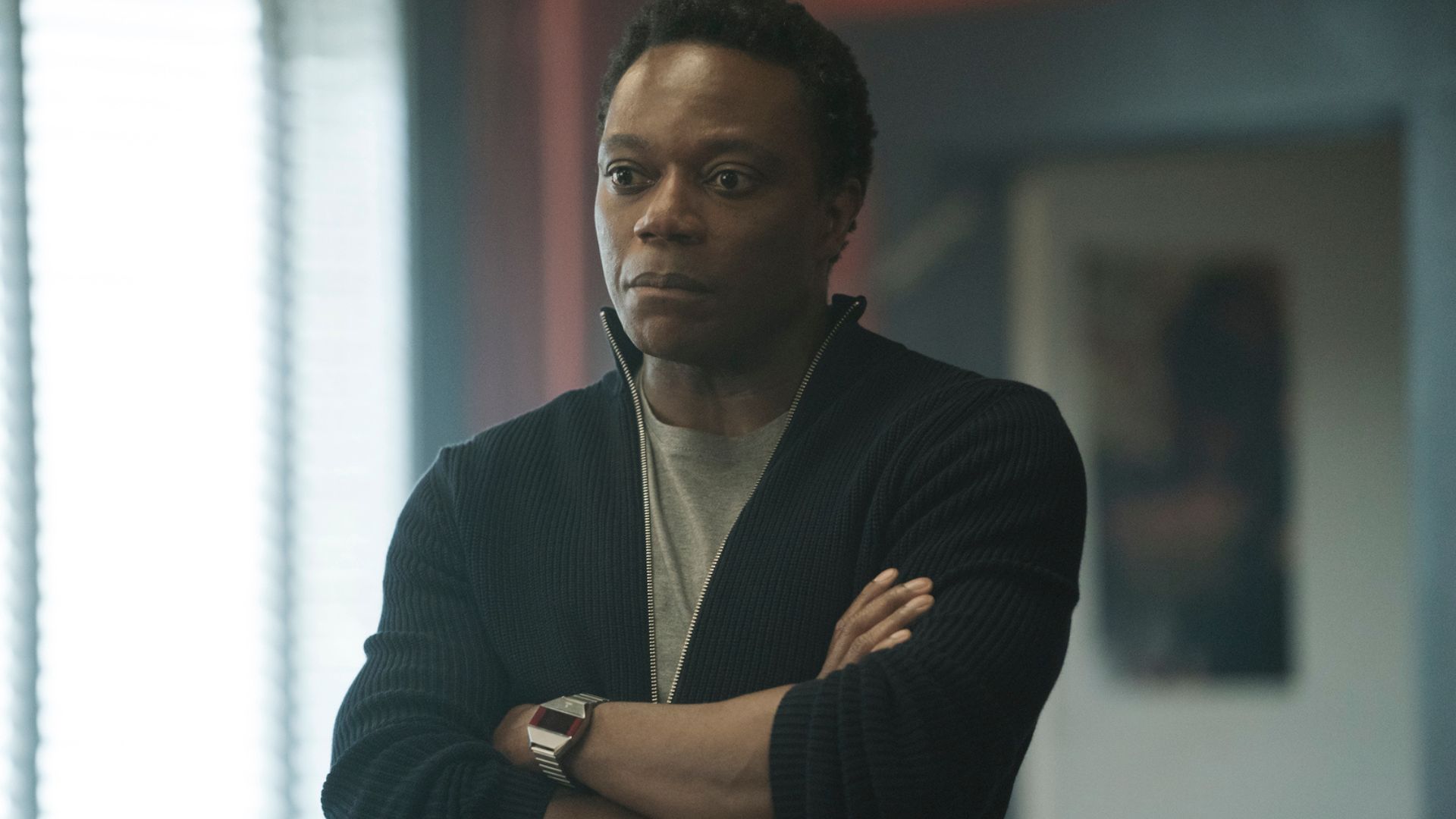 Chukwudi Iwuji as Clemson Murn in Peacemaker Season 1 | Image Via: HBO Max