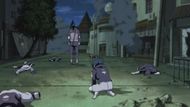 Itachi sparing Sasuke (Image Credits: Studio Pierrot)
