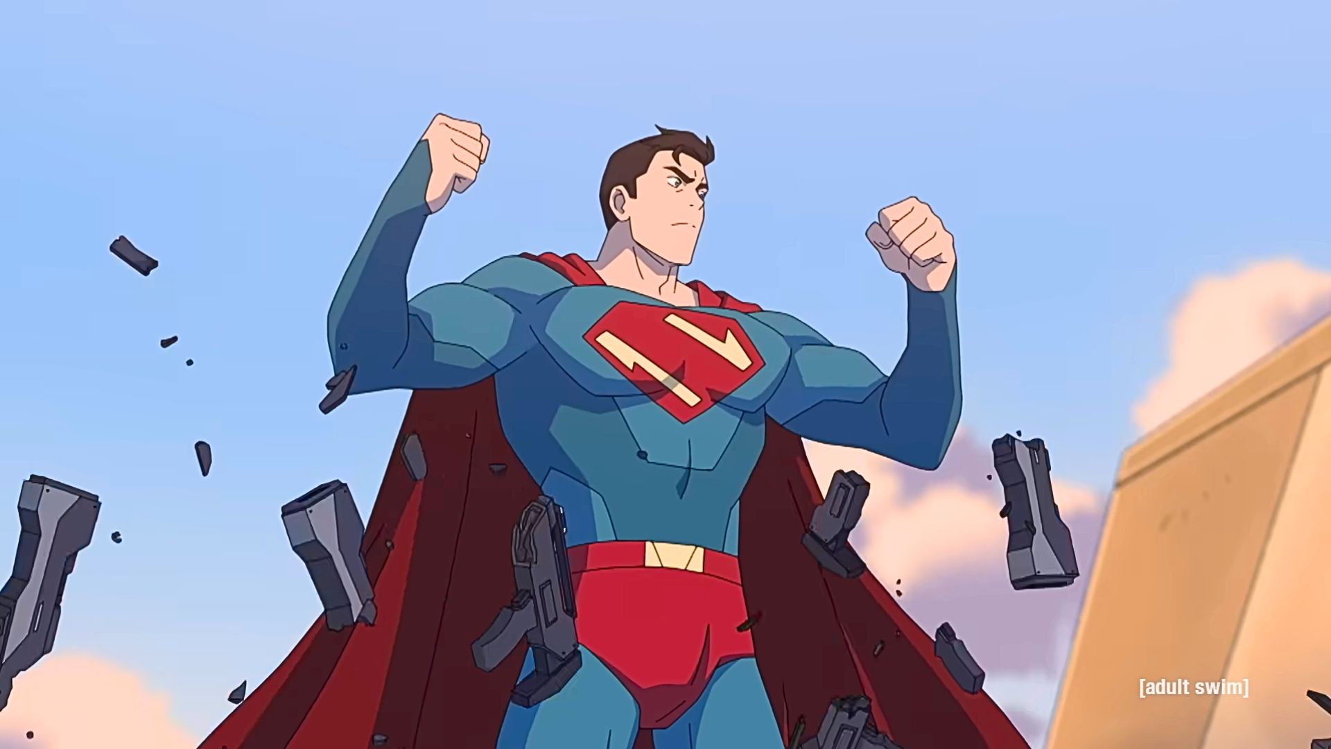 My Adventures with Superman Season 3 appears to be &quot;in post-production&quot; (Image via Adult Swim)