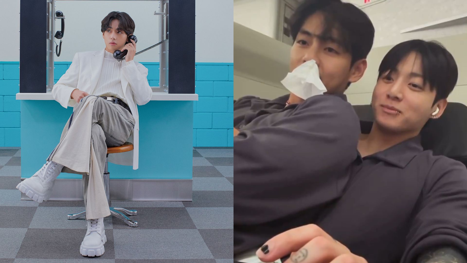 BTS&rsquo; Taehyung&rsquo;s funny reaction to fan edit of him and Jungkook planning a run at Han River sends fans into frenzy