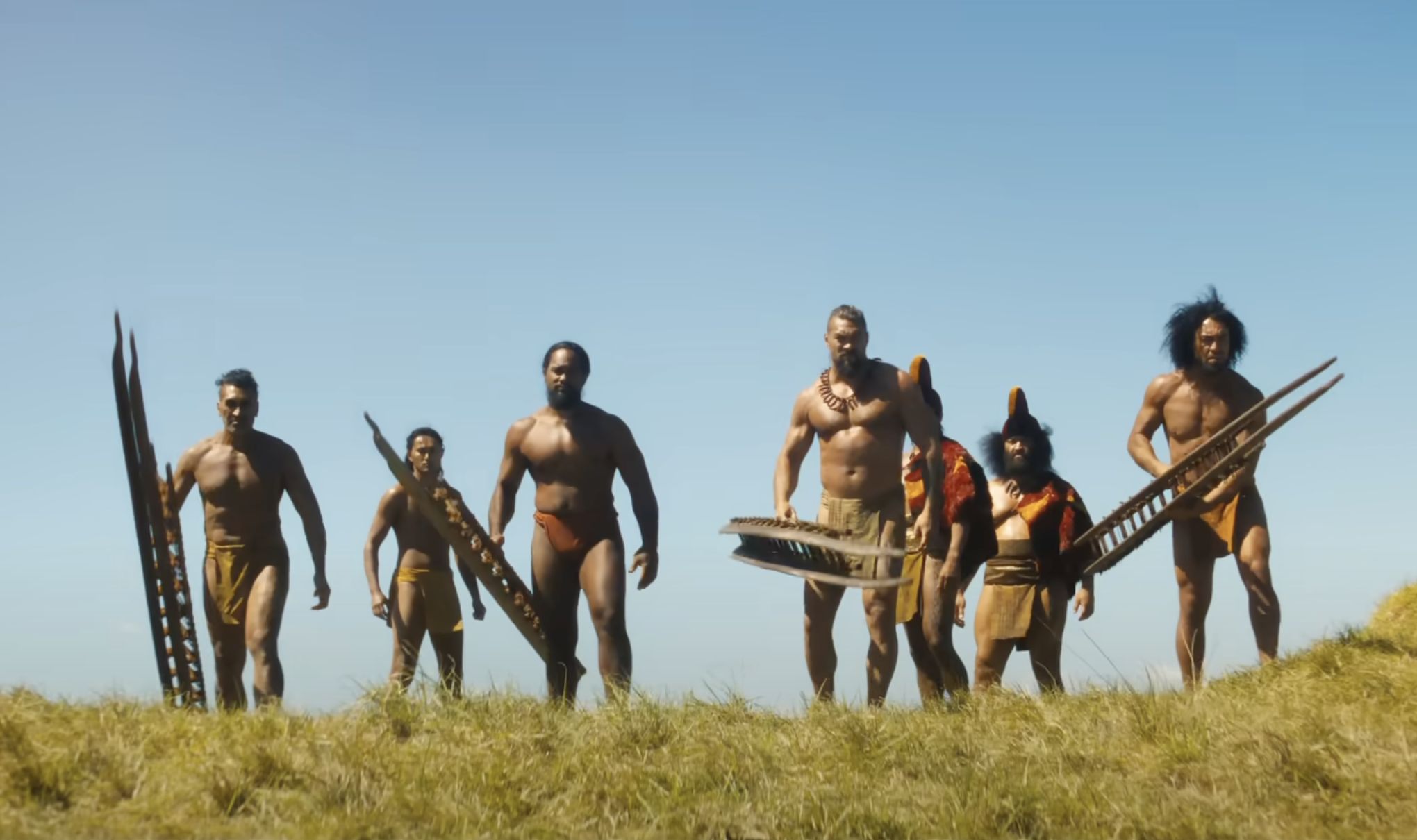 Will there be a love triangle between Ka&rsquo;iana, Namake and Kupuohi in Chief of War? (Image Via Apple TV+)