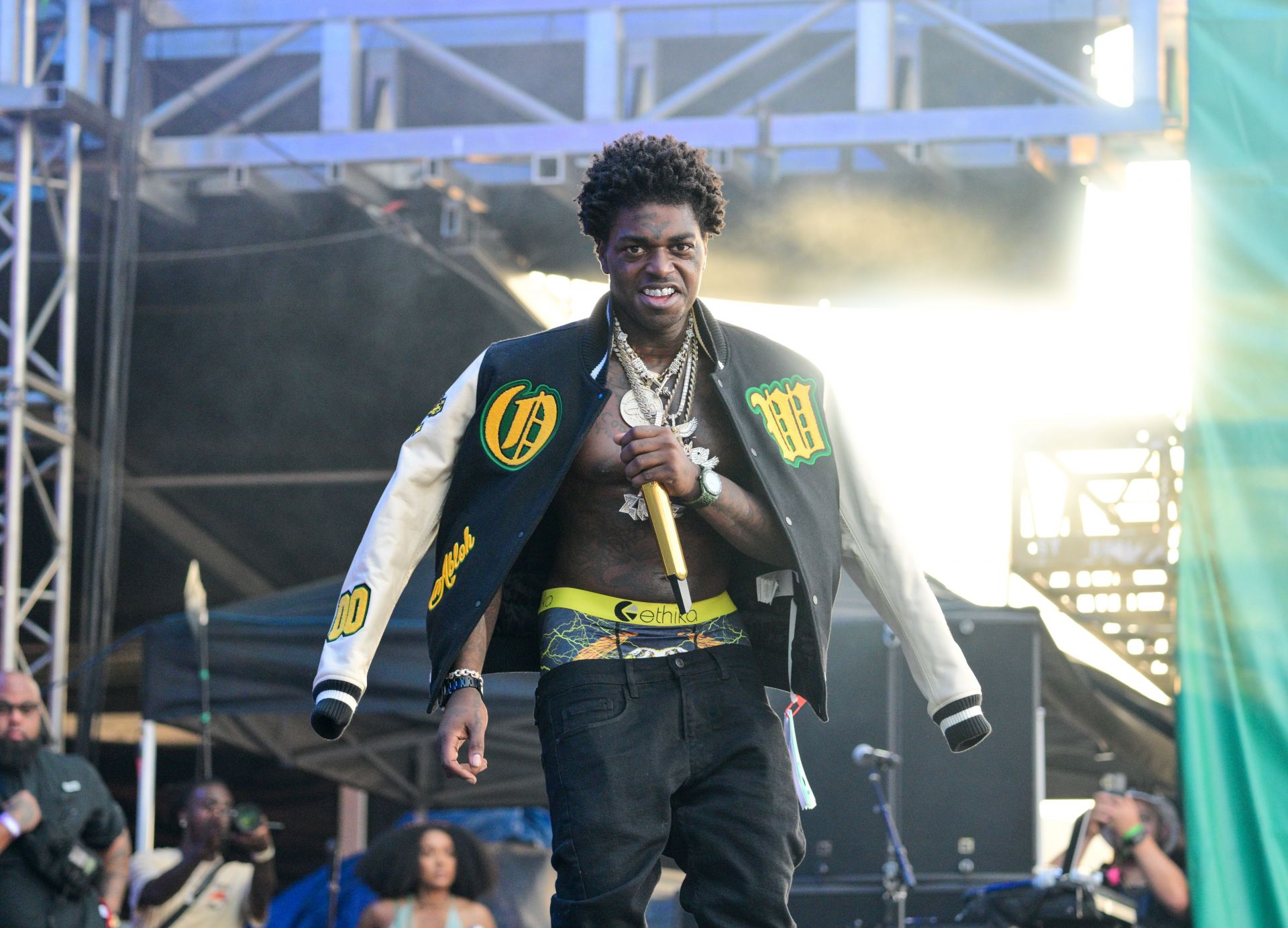 At the 2023 Broccoli City Festival (Image via Getty)