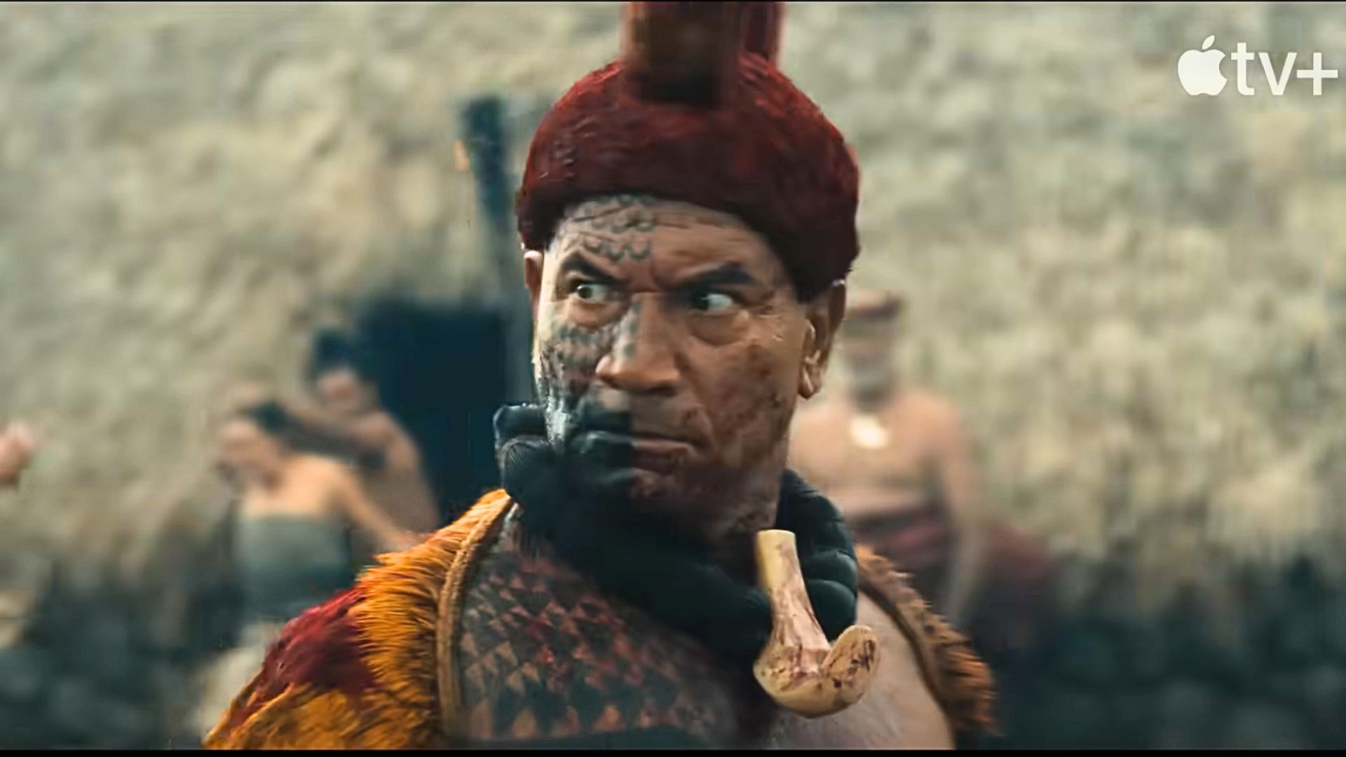Will Keoua get in Kamehameha&rsquo;s way of becoming the prophesied king in Chief of War?  (Image via Apple TV)