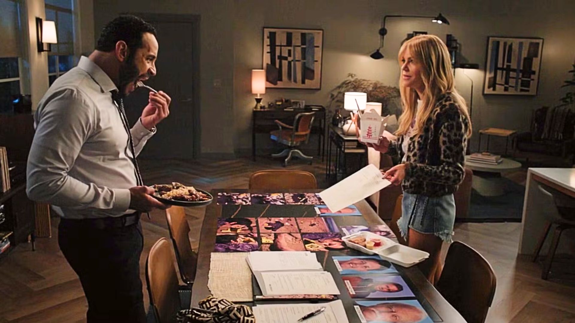 Morgan at the Karadec&rsquo;s apartment | Image via ABC