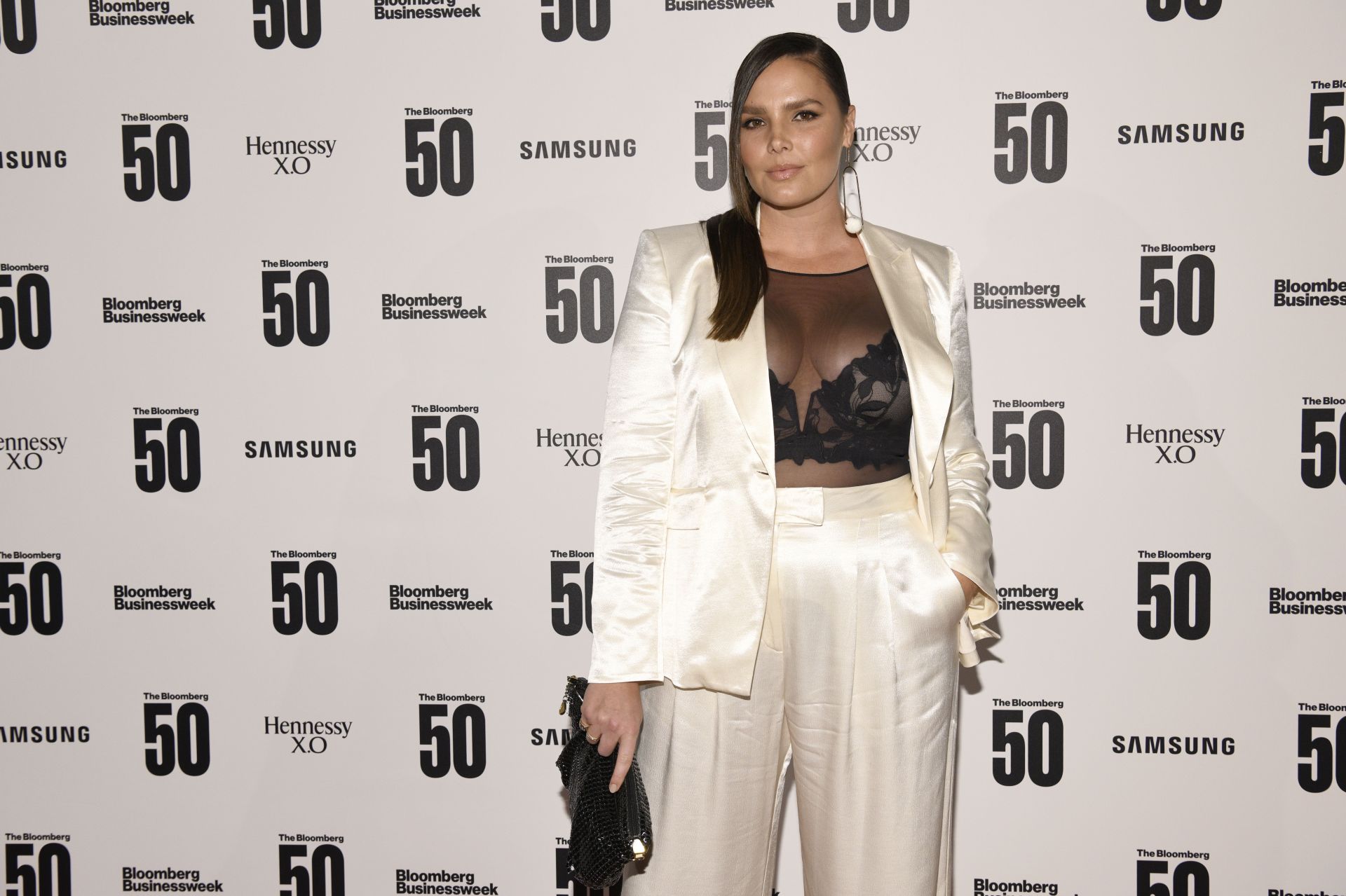Candice Huffine attends &quot;The Bloomberg 50&quot; Celebration at The Morgan Library on December 09, 2019 in New York City | Image via: Getty