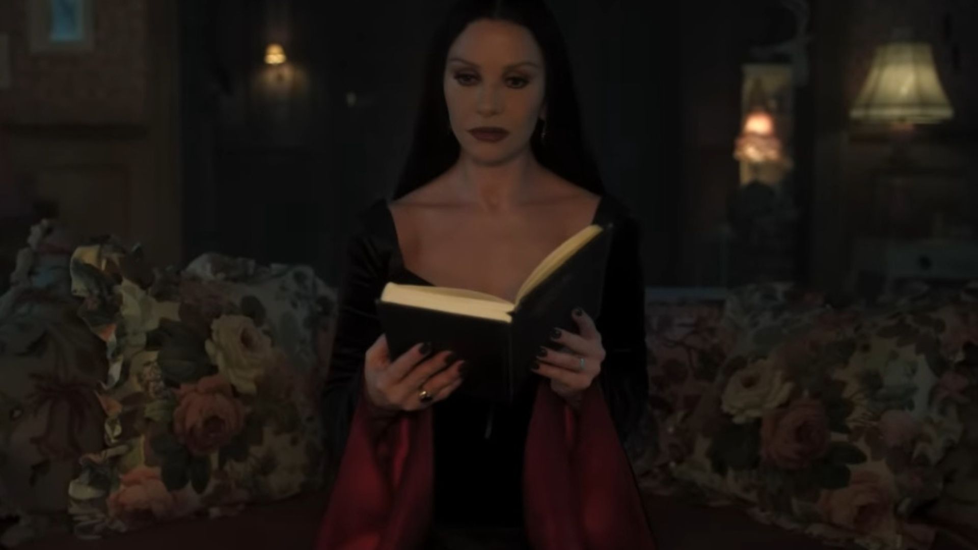 Morticia Addams in Wednesday Season 2 | Image via: MGM Television