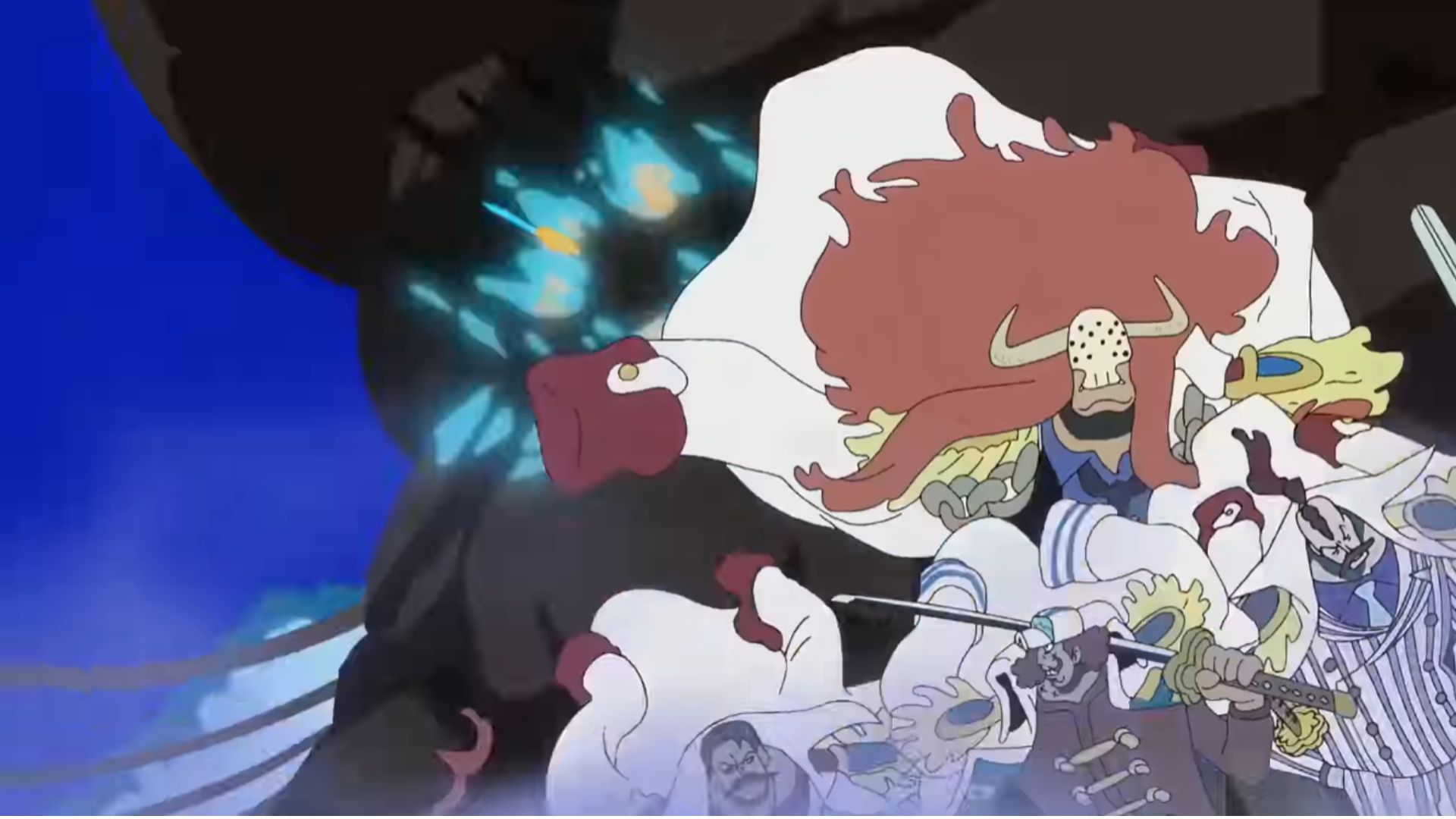 Vice-Admirals of Marine as seen in the series (Image Source: Toei Animation)