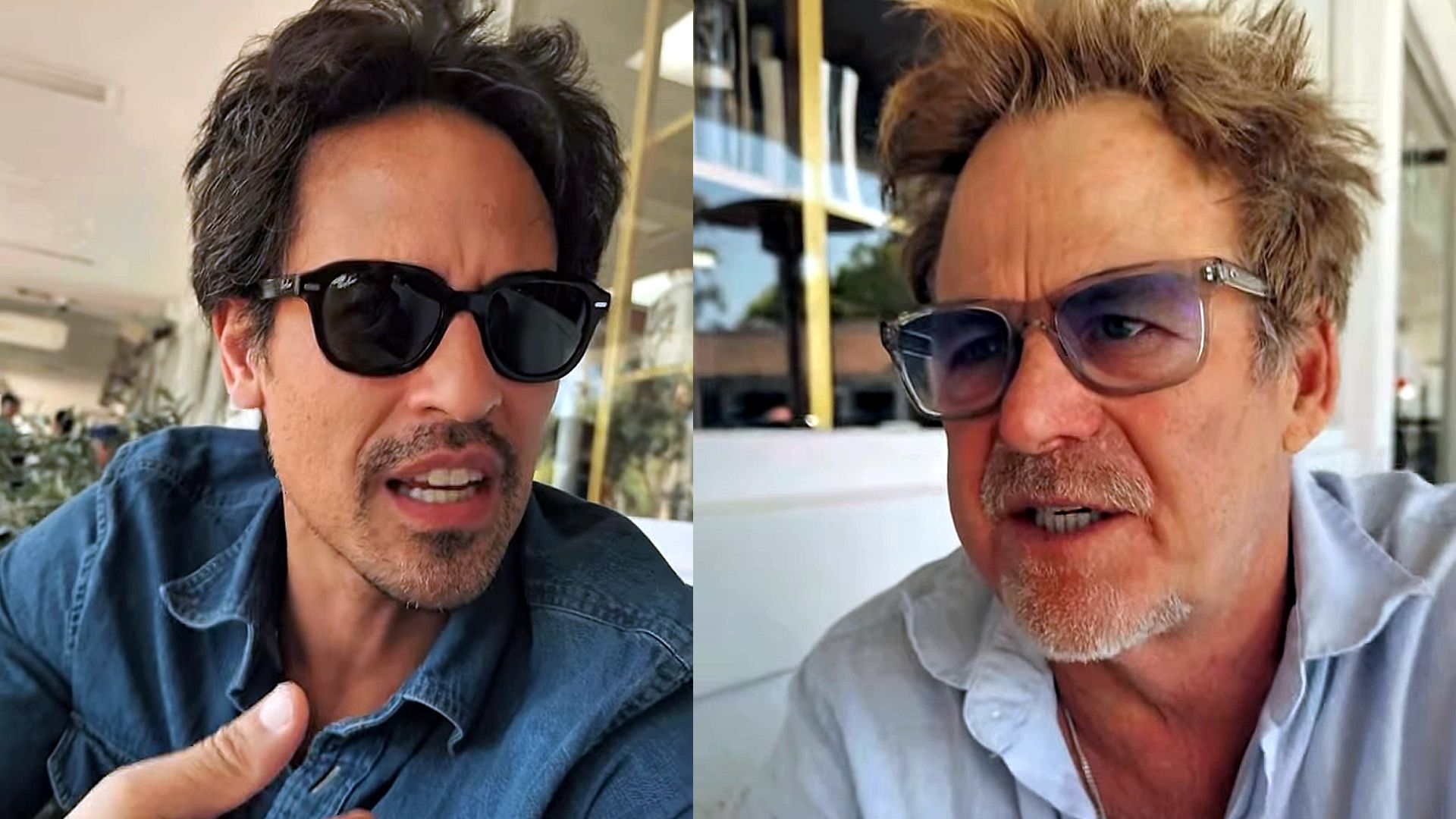 General Hospital alums Kin Shriner and Marcus Coloma. | Image Source: JPI