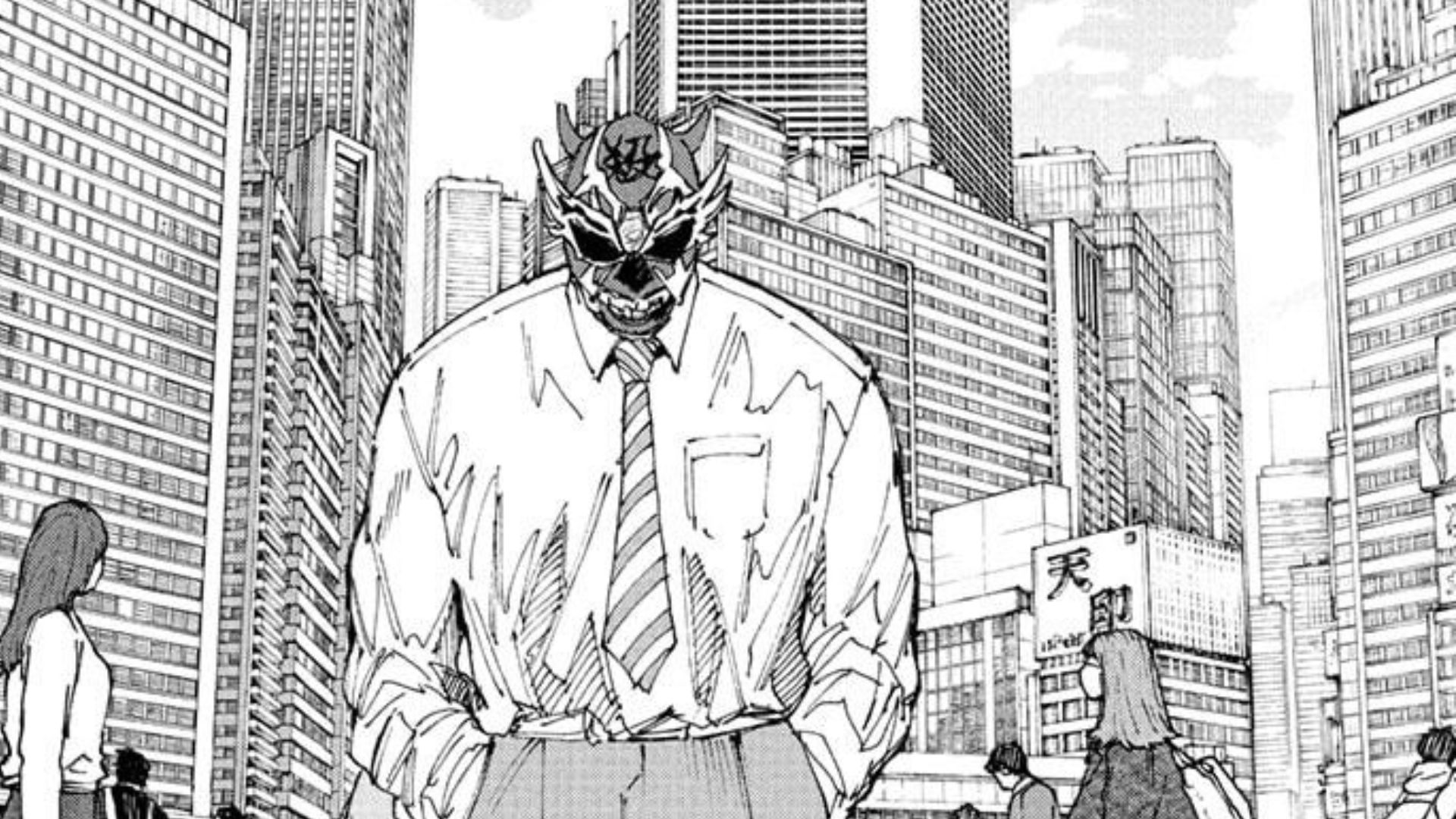 The masked assassin as seen in the manga (Image credit: Shueisha)
