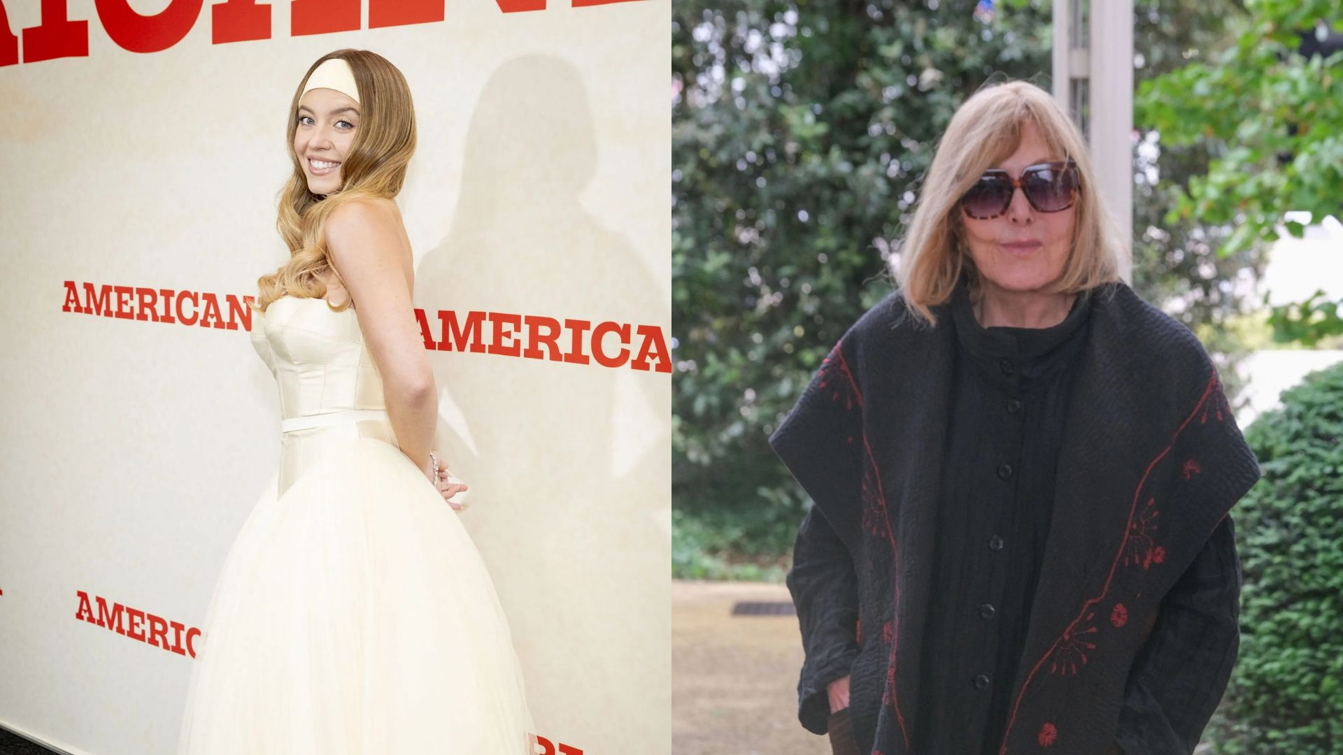 Kim Novak and Sydney Sweeney (Image via Getty)