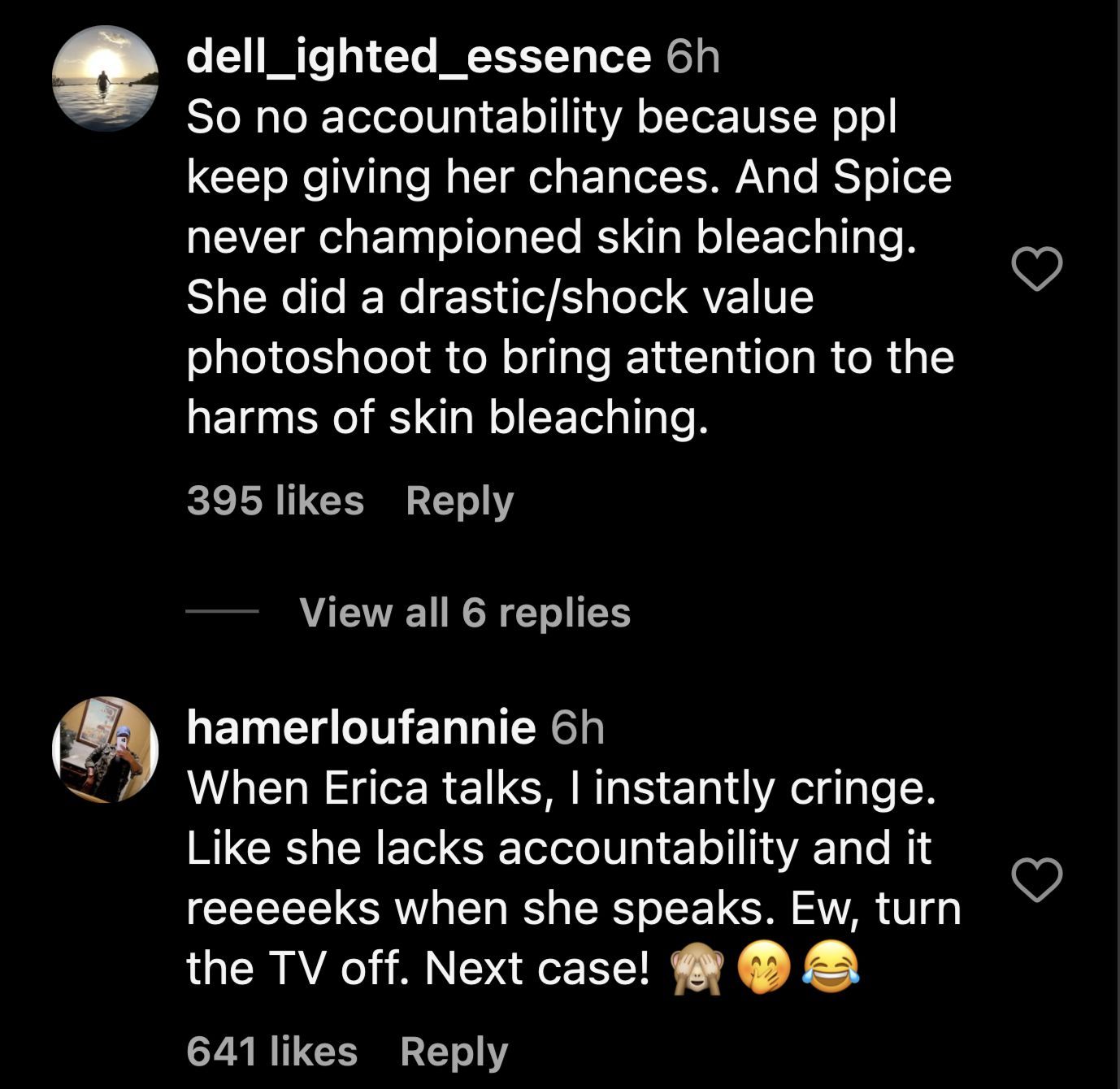 Netizens react to Erica Mena&#039;s comments (Image via Instagram/@hollywoodunlocked)